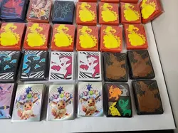 Pokemon Elite Trainer Box & Collection Box Sleeves Mixed Lot Of 51 packs - Image 3
