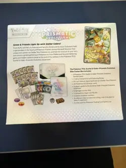 Pokemon Scarlet & Violet Prismatic Evolutions Elite Trainer Box ETB - New/Sealed - Image 4