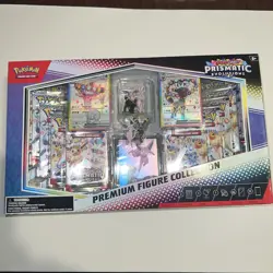 Pokemon TCG Prismatic Evolutions Premium Figure Collection New & Sealed - Image 1
