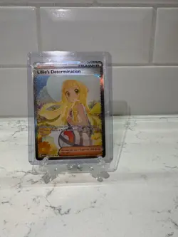 Pokemon Lillie's Determination Sir 184/132 Me01: Mega Evolution Holo - Image 1