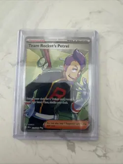 Pokemon TCG Team Rockets Petrel 226/182 SV Destined Rivals Ultra Rare Full Art - Image 1
