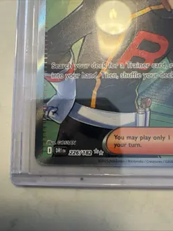Pokemon TCG Team Rockets Petrel 226/182 SV Destined Rivals Ultra Rare Full Art - Image 3