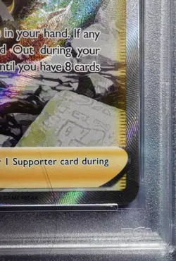 2023 POKEMON SWORD & SHIELD CROWN ZENITH #GG60 FULL ART/CYNTHIA'S AMBITION PSA 9 - Image 5