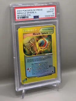 Miracle Sphere α Reverse Foil - PSA 10 LOW POP 11 - Pokemon TCG Skyridge 129/144 - Image 2
