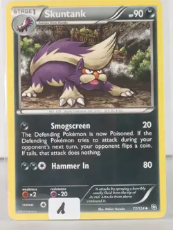 Skuntank - Dragons Exalted - 77/124 - NM - Pokemon - A - Image 5