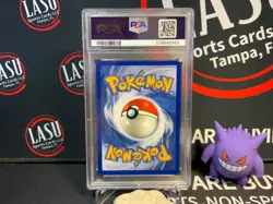 1999 Pokemon Fossil TCG Gastly 1st Edition Common PSA 7 NM 33/62 - Image 2