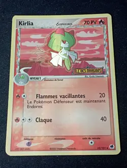 Carte Pokemon Kirlia 33/101 Reverse - Bloc ex Ile des Dragons - Francais - Image 1