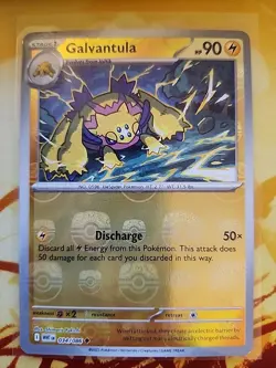 Galvantula 034/086 - Master Ball Pattern Holo - SV10.5 White Flare - Pokemon TCG - Image 1