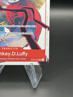 Monkey D. Luffy ST01-012 3rd Anniversary Promo Alt Art One Piece TCG English NM - Image 5