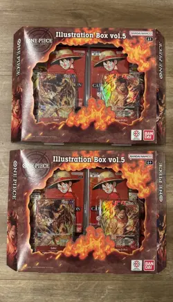 Lot Of 2 One Piece Illustration Box Vol 5 Brand New / Sealed - Image 1