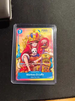 One Piece TCG • Monkey.D.Luffy (P-043) • 2nd Anniversary Promo ENG/NM Tournament - Image 1