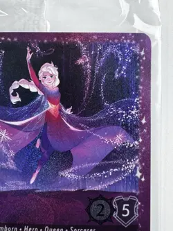 Elsa - The Fifth Spirit 6/P3 - Disney Lorcana Promo Holo Amethyst Rush SEALED - Image 3