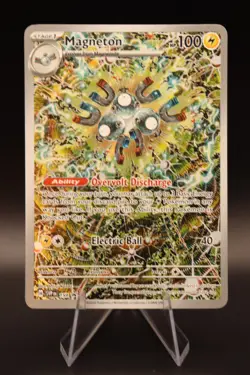 Magneton SVP 159 Black Star Promo Holo Card Surging Sparks, Pokemon TCG Full Art - Image 1