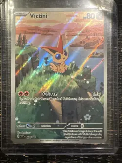 Pokemon TCG Victini Black Star Promo Card 208 NM Condition - Image 1