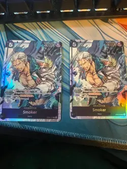 x 2 Copies! ST06-004 Smoker :: Super Rare One Piece TCG Card CCG English - Image 1