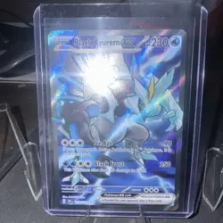 Pokemon TCG Black Kyurem EX Surging Sparks 218/191 Full Art Ultra Rare Holo Card - Image 1