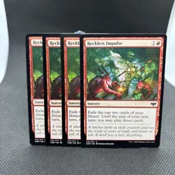 4x Reckless Impulse | Innistrad Crimson Vow | MTG Magic Cards - Image 1