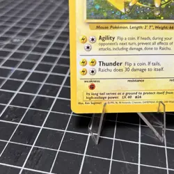 (NM-) Raichu Holo #16/130 2000 Base Set 2 Vintage Pokemon Card - Image 5