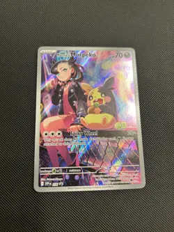 Marnie’s Morpeko 206 Sv: Scarlet & Violet Promo Cards Holo - Image 1
