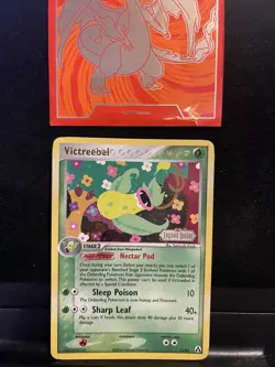 Pokemon Card Victreebel 13/92 EX Legend Maker Reverse Holo Stamped 126💎NM💎 - Image 1