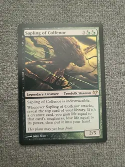 Sapling of Colfenor Eventide LP MTG - Magic The Gathering - Image 1