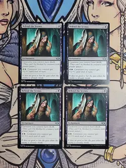 4x Behind the Scenes - NM/M TDC MTG Magic - Image 1