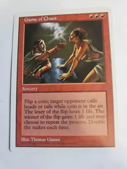 MTG Magic Game of Chaos 5th Fifth Edition Rare Legacy Vintage 1x - Image 1