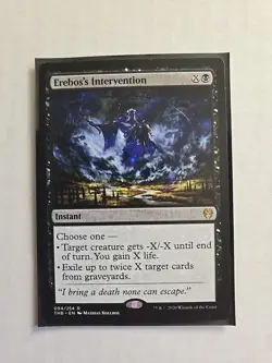 Erebos's Intervention - Theros Beyond Death - LP - MTG Magic - Rare - Instant - Image 1