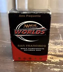 MTG Championship Deck 2004 San Francisco Aeo Paquette Used Complete - Image 1