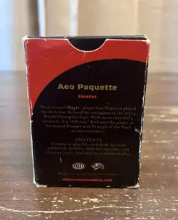 MTG Championship Deck 2004 San Francisco Aeo Paquette Used Complete - Image 3