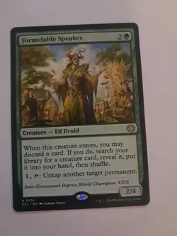 Formidable Speaker NM Magic the Gathering Lorwyn Eclipsed MTG - Image 1