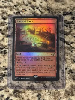 MTG Magic the Gathering Arena of Glory (215/703) Modern Horizons 3 FOIL - Image 1
