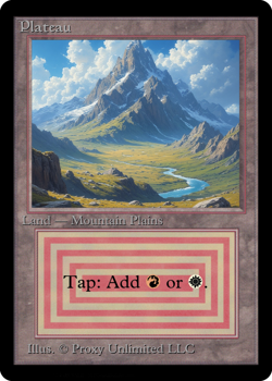 Original Dual Lands - Set of 10 Custom Art / Playtest for MTG / Magic Commander - Image 3