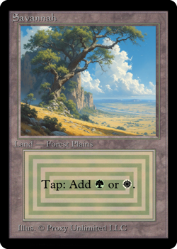 Original Dual Lands - Set of 10 Custom Art / Playtest for MTG / Magic Commander - Image 4