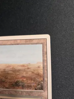 Scrubland Dual Land Revised 3rd Edition Magic The Gathering LP - Image 2