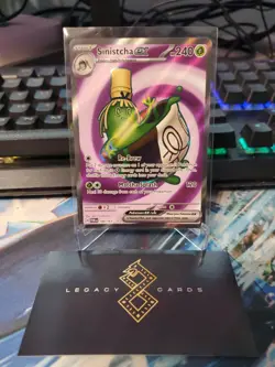 Sinistcha ex 189/167 - S&V: Twilight Masquerade Ultra Rare - Pokemon TCG (NM) - Image 1