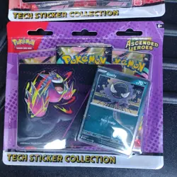 Pokemon Ascended Heroes Tech Sticker Collection Set of 2 In Hand ready to ship - Image 1