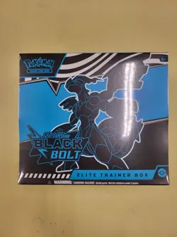 Pokemon Black Bolt and White Flare Elite Trainer Box ETB Set of 2 FACTORY SEALED - Image 1