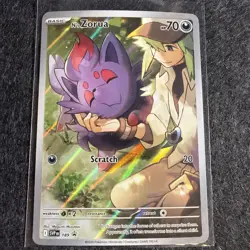 N's Zorua SVP189 SV: Pokemon Journey Together ETB Black Star Promo - Image 1