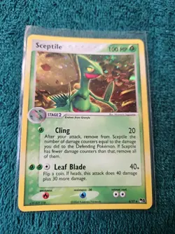Sceptile 4/17 - Pop Series 1 Holo Rare Pokemon TCG LP - Image 1