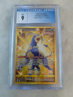 Pokemon TCG Houndoom Sword & Shield - Battle Styles 179/163 Secret Rare - CGC 9 - Image 1