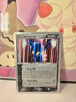 Rocket's Sneasel Ex 103/109 Holo Pokemon 2004 LP Team Rocket Returns - Image 1