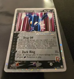 Rocket's Sneasel Ex 103/109 Holo Pokemon 2004 LP Team Rocket Returns - Image 4