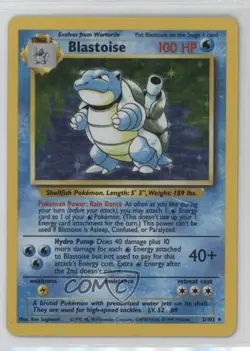 Blastoise Holo Pokemon Base Set #2 1999 - Image 1