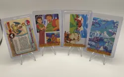 Pokemon Topps 1999 Charizard Holo and three Charizard pocket monsters prisms - Image 2