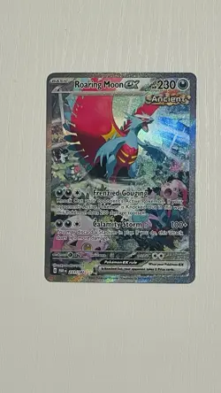 The Pokemon Company Roaring Moon ex 251/182 Paradox Rift Holo SIR NM - Image 2