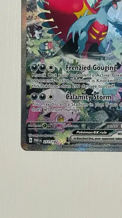 The Pokemon Company Roaring Moon ex 251/182 Paradox Rift Holo SIR NM - Image 5