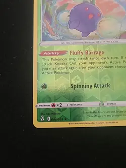 Jumpluff 004/203 Pokemon Evolving Skies Rev Reverse Holo NM FAST SHIPPING - Image 2