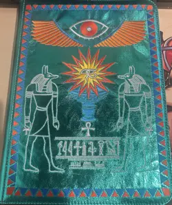 UNDYING TOME 9-POCKET YUGIOH 20 Page Trade Binder “Mana Moon” Used, GREAT CON - Image 2