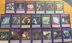 Lot 20 DARK MAGICIAN Yu-Gi-Oh 1st Edition 1996 Spell Trap Card Set Paladin Doom - Image 1